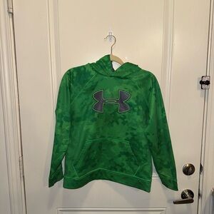 Under Armour Striped Green Hoodie